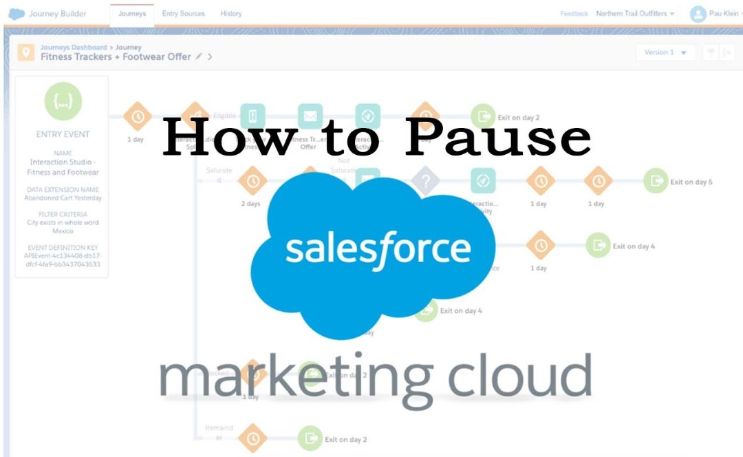 How To Pause Salesforce Marketing Cloud Journey