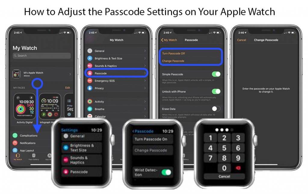 How to Adjust the Passcode Settings on Your Apple Watch