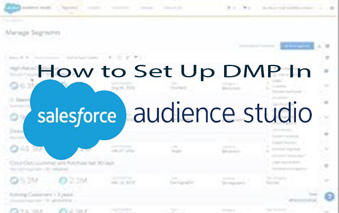 How to Set Up DMP In Salesforce Audience Studio