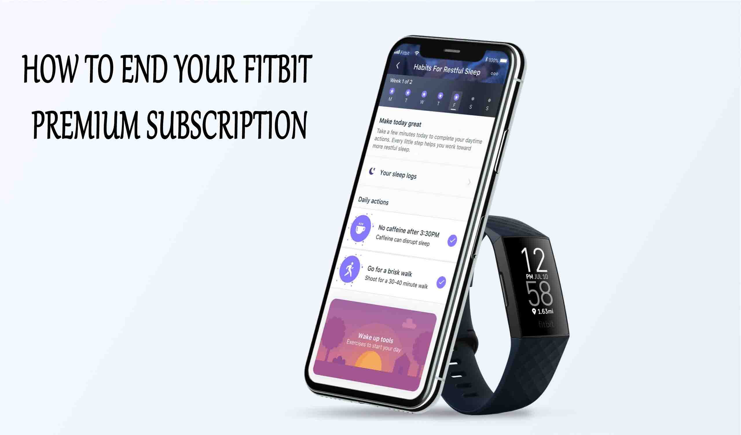 How To End Your Fitbit Premium Subscription