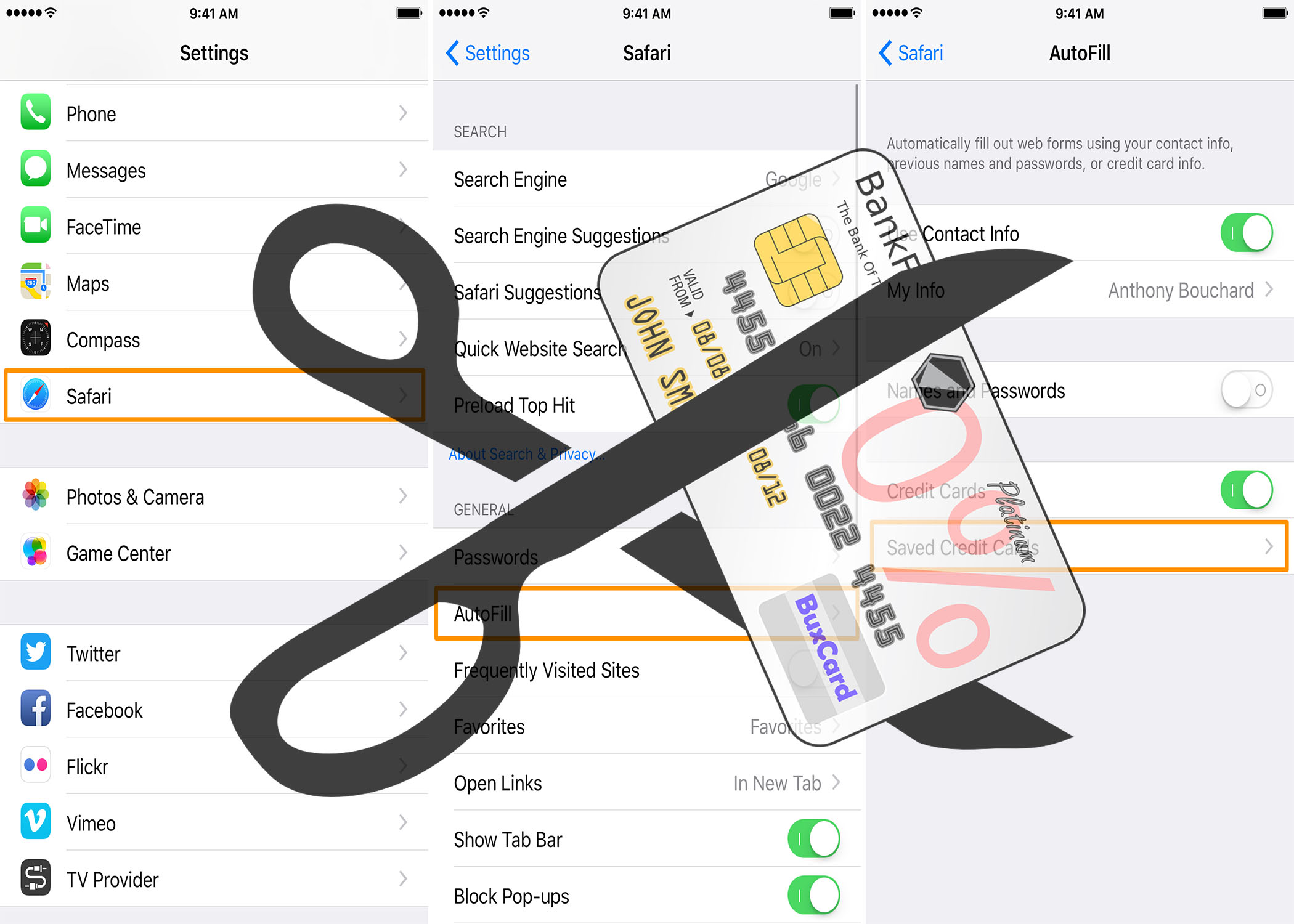 How To Remove Your Credit Card Information from an iPhone