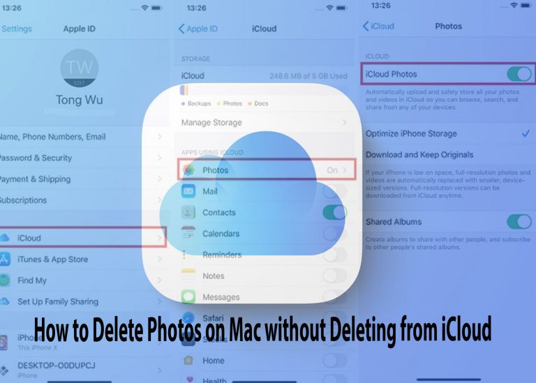 How to Delete Photos on Mac without Deleting from iCloud