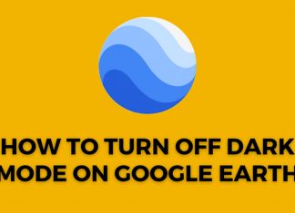 How to Off Dark Mode on Google Earth