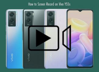 How to Screen Record on Vivo Y55s
