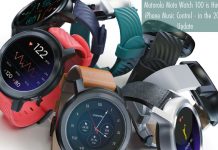 Motorola Moto Watch 100 is Having iPhone Music Control