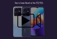 How to Screen Record on Vivo Y22/Y22s