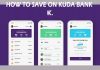 How to Save on Kuda Bank