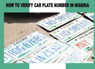 How To Verify Car Plate Number In Nigeria 2024