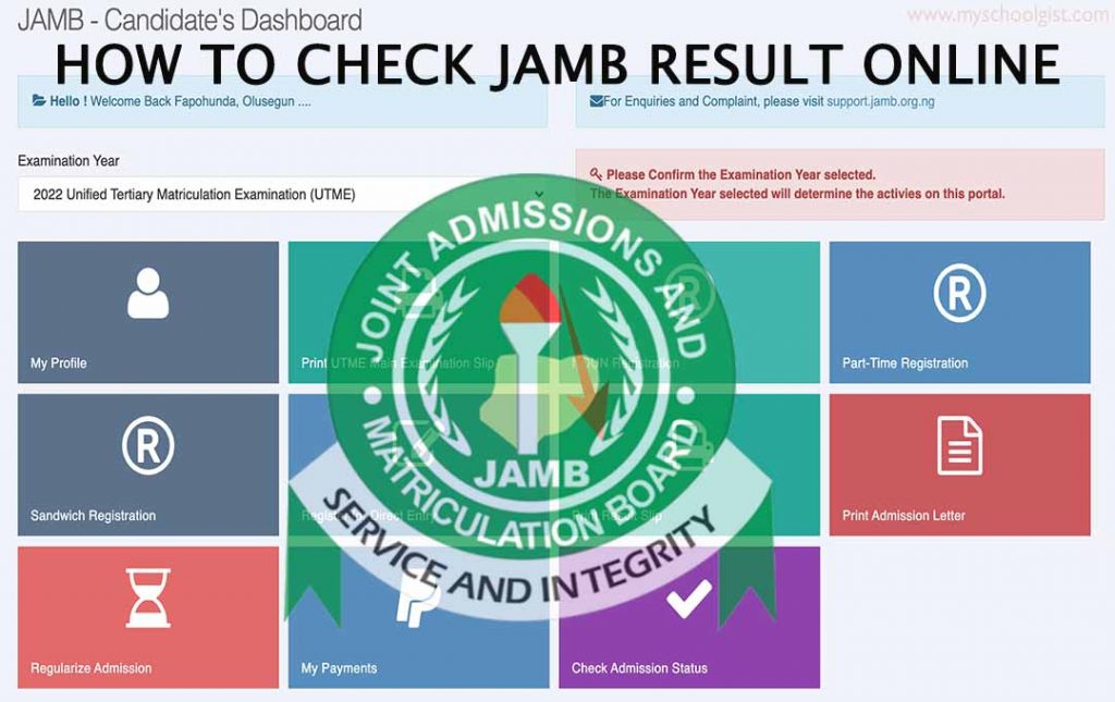 How to Check JAMB 2024 Result Online