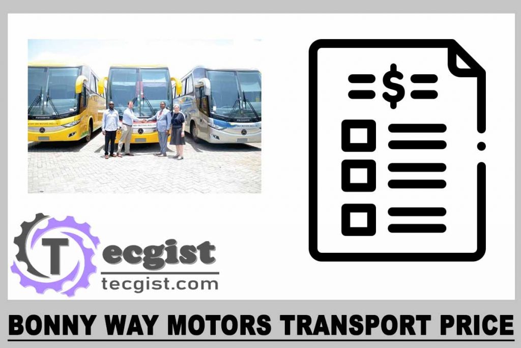 Bonny Way Motors Transport Price