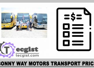 Bonny Way Motors Price List 2025, Contact And Address Bonny Way Motors Transport Price