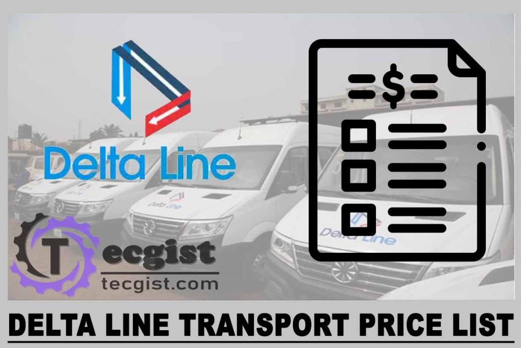 Delta Line Transport Price List