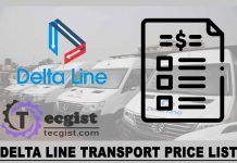 Delta Line Transport Price List