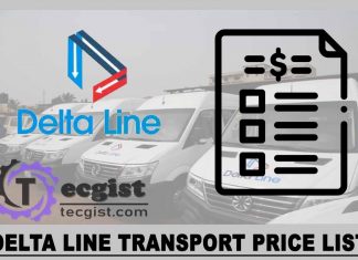 Delta Line Transport Price List
