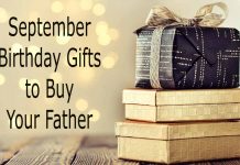 September Birthday Gifts to Buy Your Father