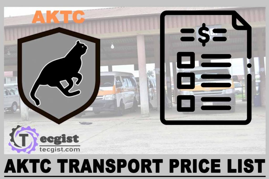 AKTC Transport Price List 2023