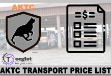 Akwa Ibom Transport Company (AKTC) Transport Price List, Contact And Address AKTC Transport Price List 2023