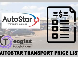 Autostar Transport Price List 2025, Contact And Address Autostar Transport Price List