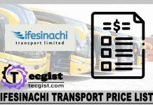 Ifesinachi Transport Price List