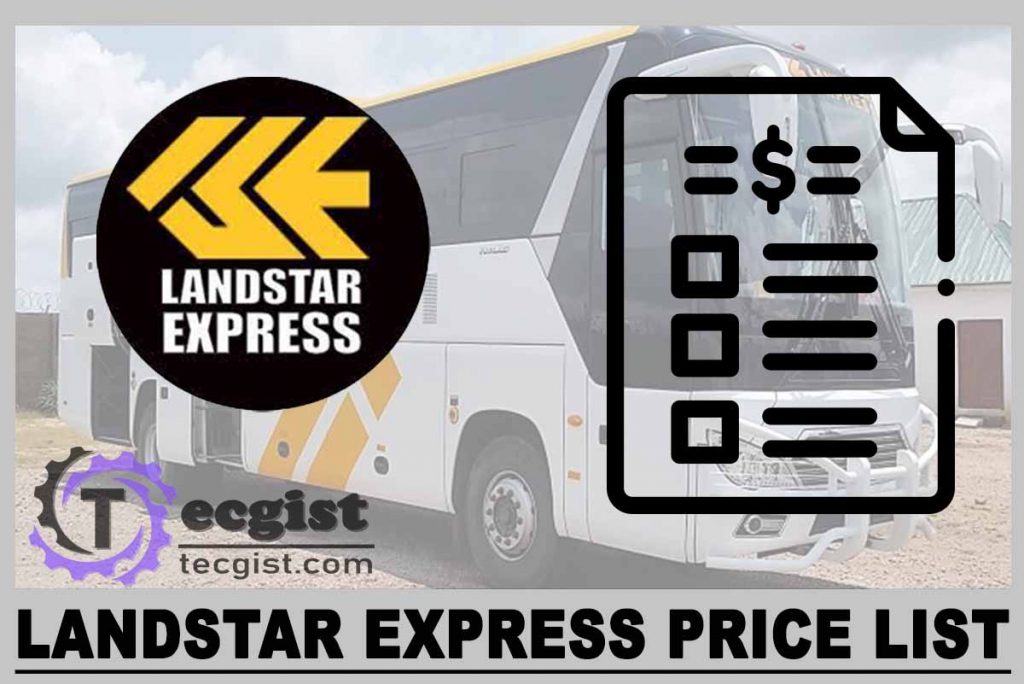 Landstar Express Price List