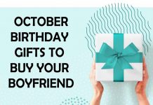 October Birthday Gifts to Buy Your Boyfriend