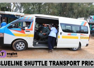 Blueline Shuttle Transport Fare, Online Booking, Contact And Address Blueline Shuttle Transport Fare