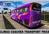Climax Coaches Fare 2025, Online Booking, Contact And Address Climax Coaches Transport Price