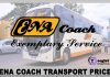 ENA Coach Ticket Price 2024