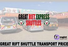 Great Rift Shuttle Fare Price
