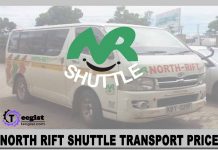 North Rift Shuttle Fare Price 2025, Online Booking, Contact And Address North Rift Shuttle Fare Price