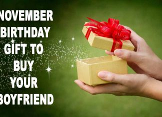 November Birthday Gift to Buy Your Boyfriend 2023