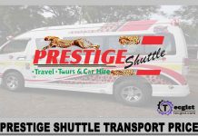 Prestige Shuttle Transport Price 2025, Online Booking, Contact And Address Prestige Shuttle Transport Price