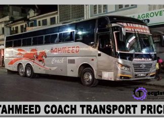 Tahmeed Coach Ticket Price