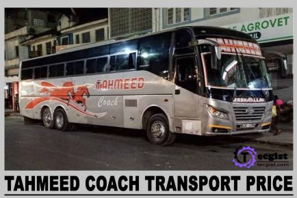 Tahmeed Coach Ticket Price