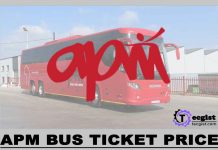 APM Bus Ticket prices 2024, Online Booking, Contact And Address APM Bus Ticket price