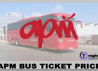 APM Bus Ticket price