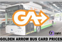 Golden Arrow Bus Card Prices 2024, Online Booking, Contact And Address Golden Arrow Bus Card Prices