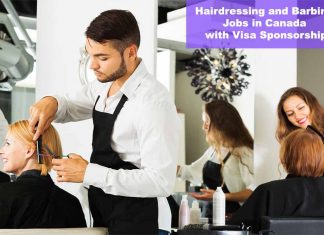 Hairdressing and Barbing Jobs in Canada with Visa Sponsorship
