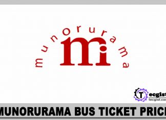 Munorurama Bus Ticket Price 2024