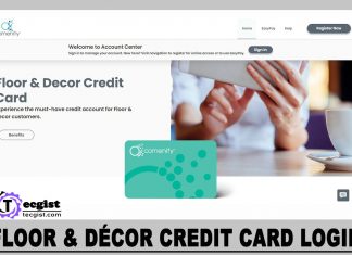 Floor & Décor Credit Card Login 