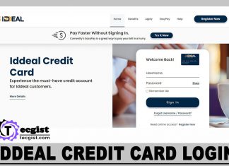 Iddeal Credit Card Login 
