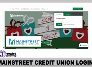 Mainstreet Credit Union Login 