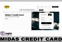 Midas Credit Card Login