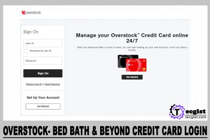 Overstock- Bed Bath & Beyond Credit Card Login 