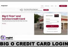 Big O Credit Card Login