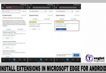 Install Extensions in Microsoft Edge for Android