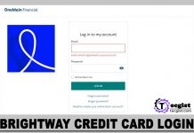 Brightway Credit Card login
