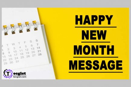 Good Happy New Month Message to Send This April
