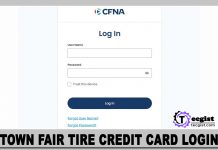 Town Fair Tire Credit Card Login