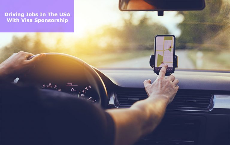 Driving Jobs In USA With Visa Sponsorship